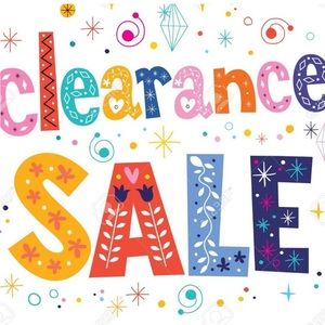 Clearance Sale!